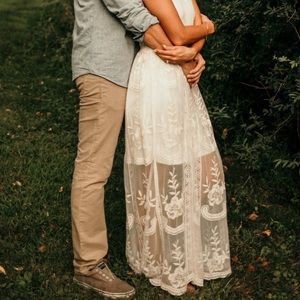 Altr’d State Dress (cream white, size small)